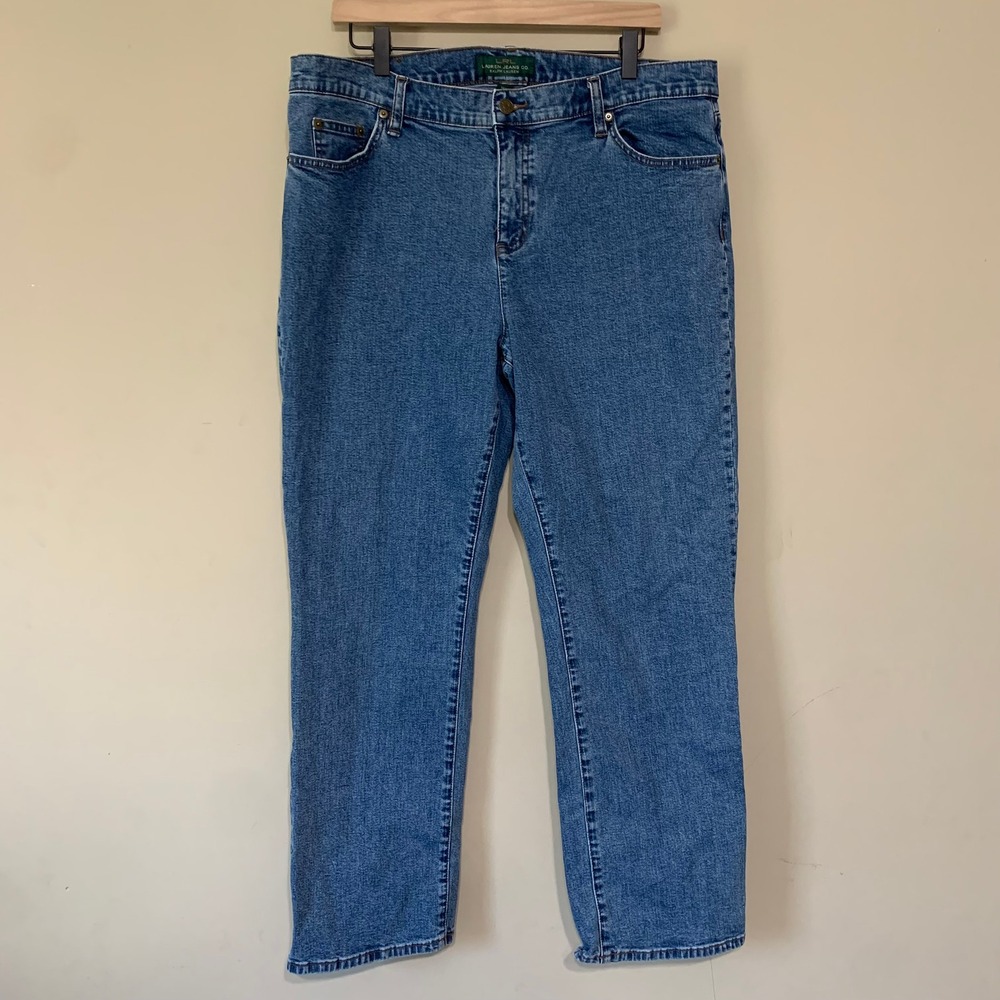 Lauren Ralph Lauren 16W Medium Wash Jeans